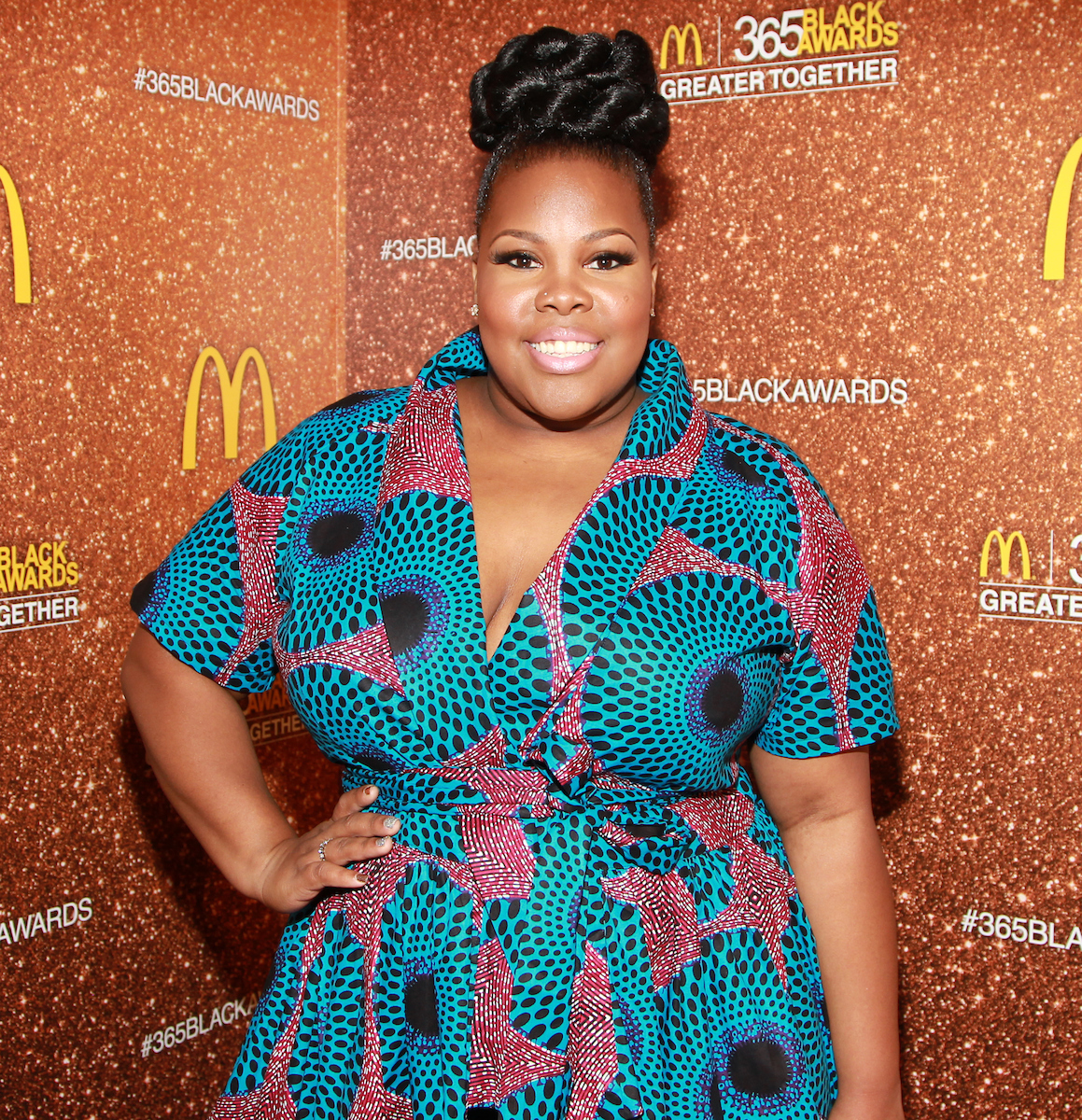 Actress and singer Amber Riley attends the 13th Annual McDonald's 365 Black Awards at the Ernest Moral Convention Center in New Orleans, LA on Friday, July 1, 2016.