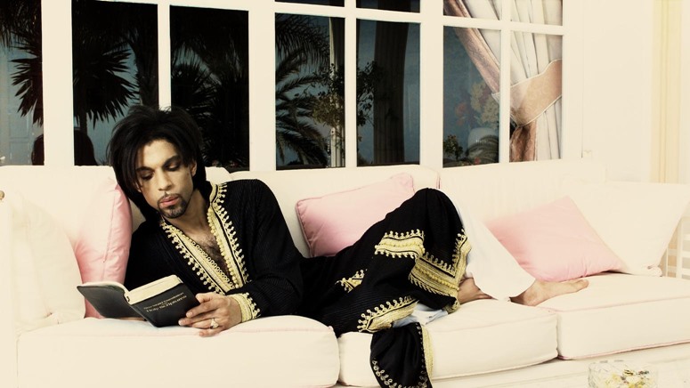 Prince, photographed by his former art director and current Canton resident Steve Parke.