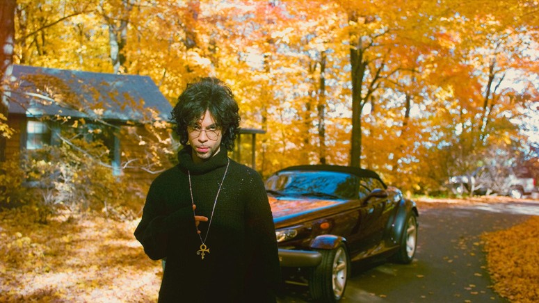 Prince, photographed by his former art director and current Canton resident Steve Parke.