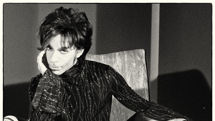Prince, photographed by his former art director and current Canton resident Steve Parke.