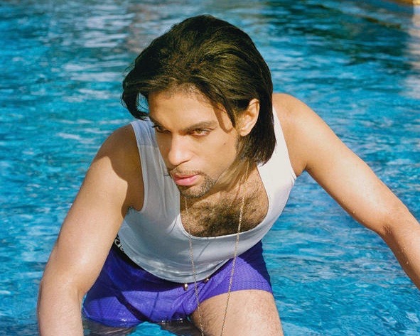 Prince, photographed by his former art director and current Canton resident Steve Parke.