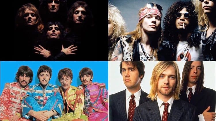 15 Best Rock Bands Of All Time Singersroom