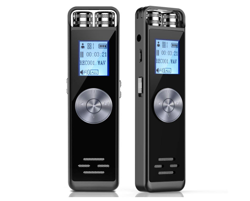 TENSAFEE 16GB Activated Sound Audio Recorder