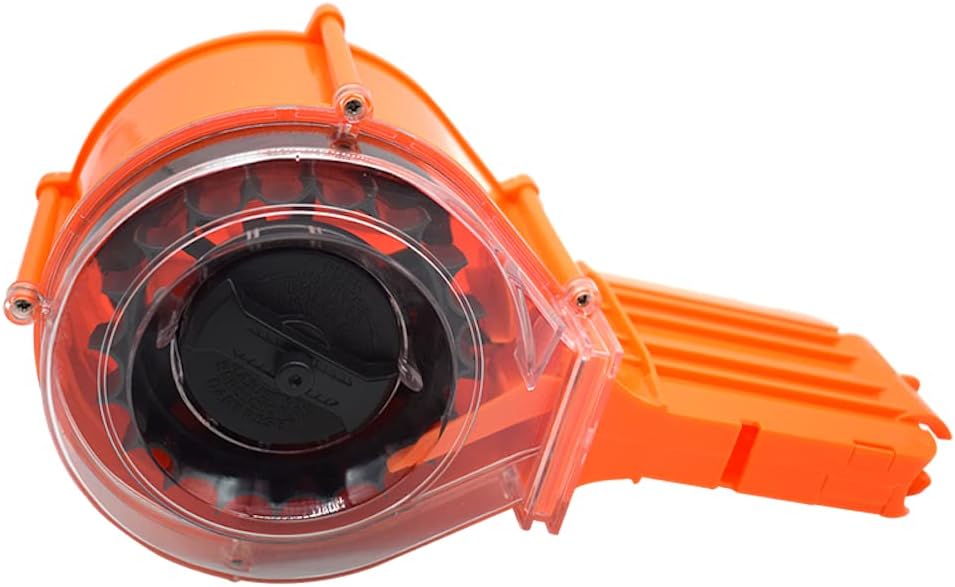 25 Round Drum Magazine for Nerf N-Strike Elite Series with 30 Refill Darts