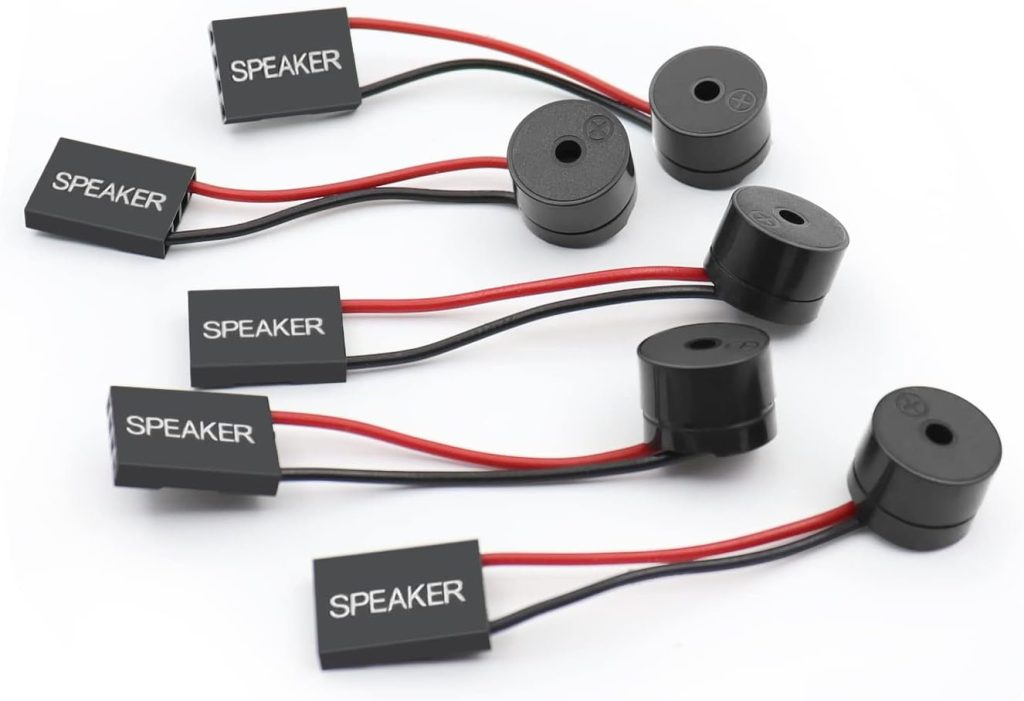 5 pcs Computer casemini Speakers,PC Internal BIOS Mini Plug Buzzer Computer Motherboard Buzzer Alarm