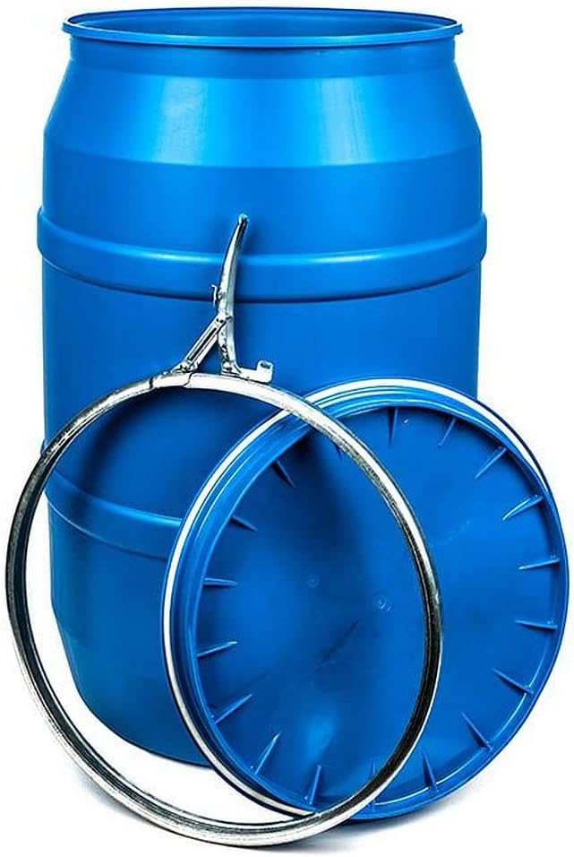 55 Gallon plastic drums Heavy Duty Open-Top