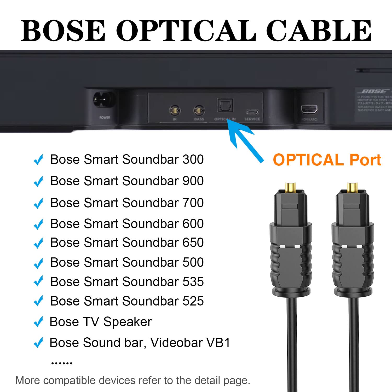 Bose Best 2023 300 Smart - Singers Room Soundbars 8