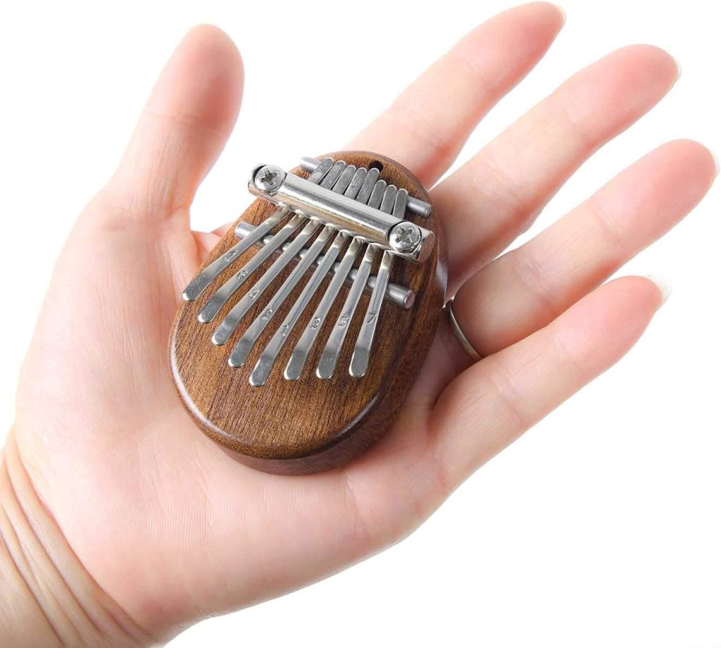 8 Key Mini Kalimba exquisite Finger Thumb Piano Marimba Musical good accessory Pendant Gift
