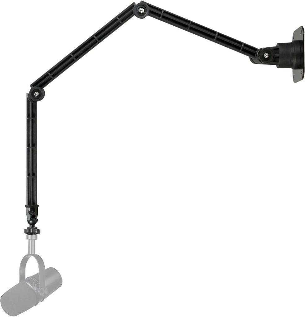 AceTaken Microphone Wall Mount, Ceiling Holder Stand Compatible with Blue Yeti X Nano Snowball and Shure HyperX Razer Microphones