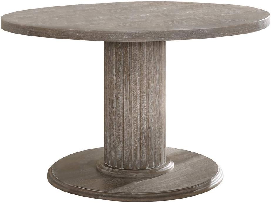 ACME Gabrian Dining Table - - Reclaimed Gray