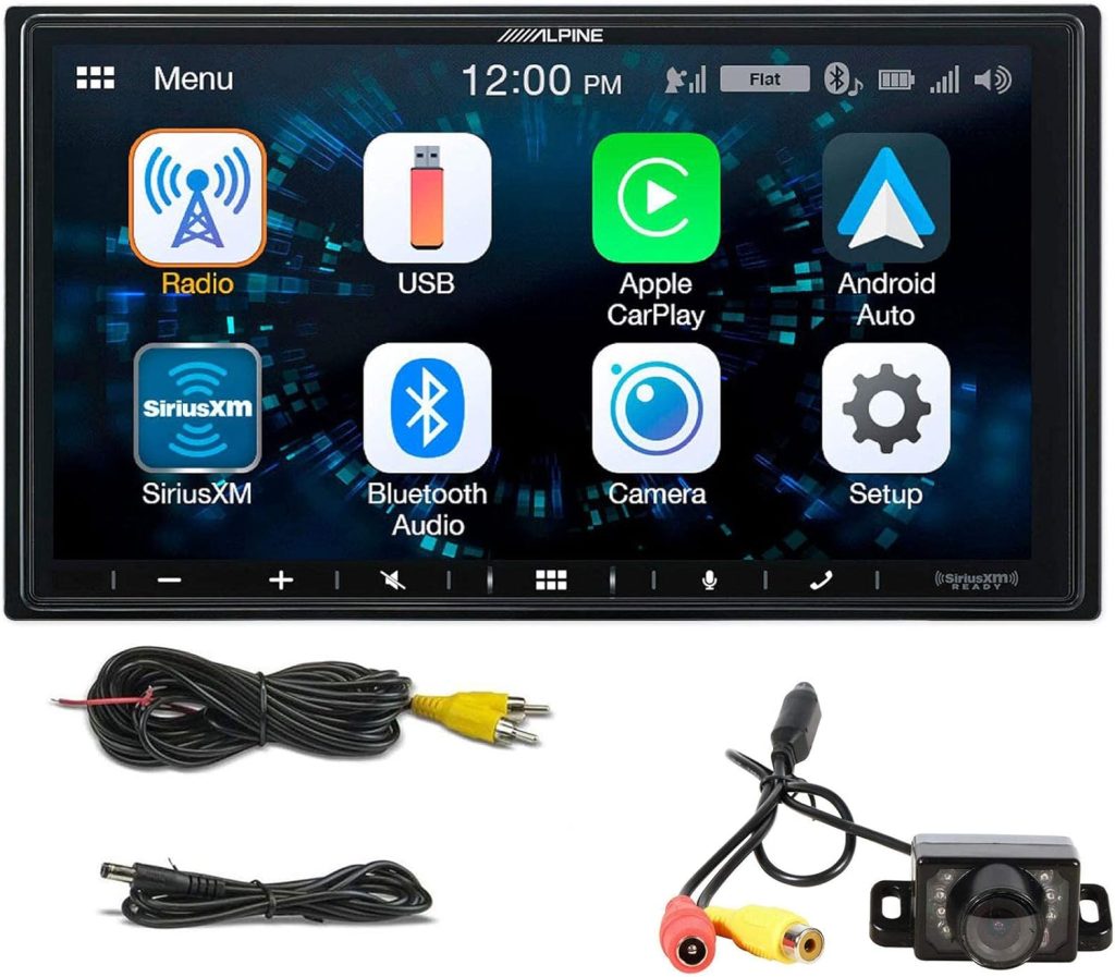 ALPINE iLX-W650 7 Digital Media Bluetooth Car Receiver CarPlay/Android+Camera