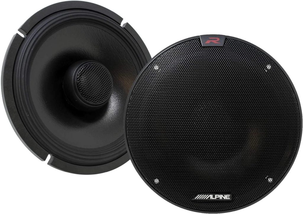 Alpine R-S65.2 R-Series 6 1/2-inch Coaxial 2-Way Speakers (Pair)