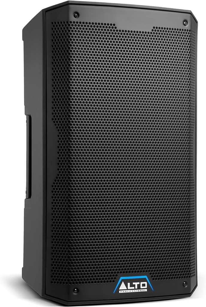 Alto Professional TS410 - 2000W 10 Powered PA Speaker with 3 Channel Mixer, Bluetooth Streaming, Wireless Loudspeaker linking, DSP and Alto App,black
