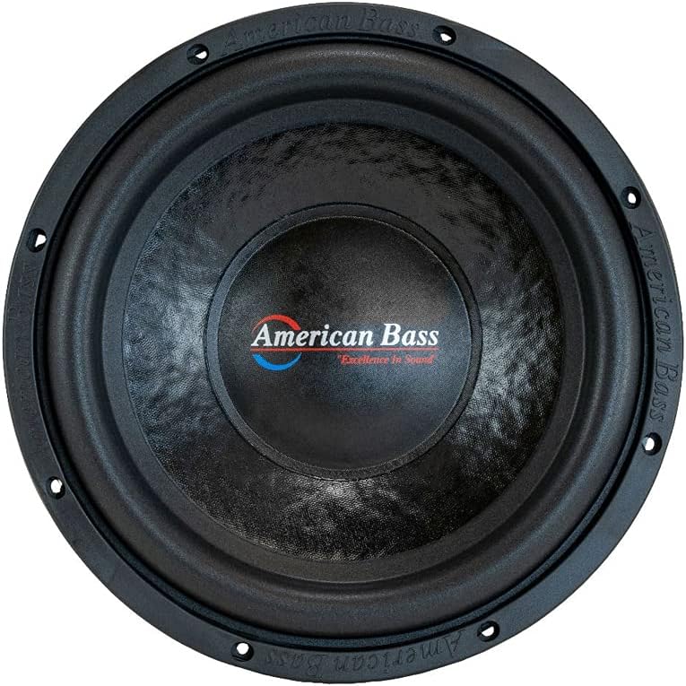 American Bass Car Audio 12 Subwoofer 2 Dual Voice Coil 4 Ohm 600W XO-1244