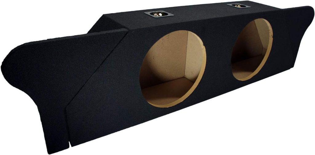 American Sound Connection 2010-2015 Chevy Camaro Dual 10 Custom Subwoofer Enclosure Sub Box - Driver Side