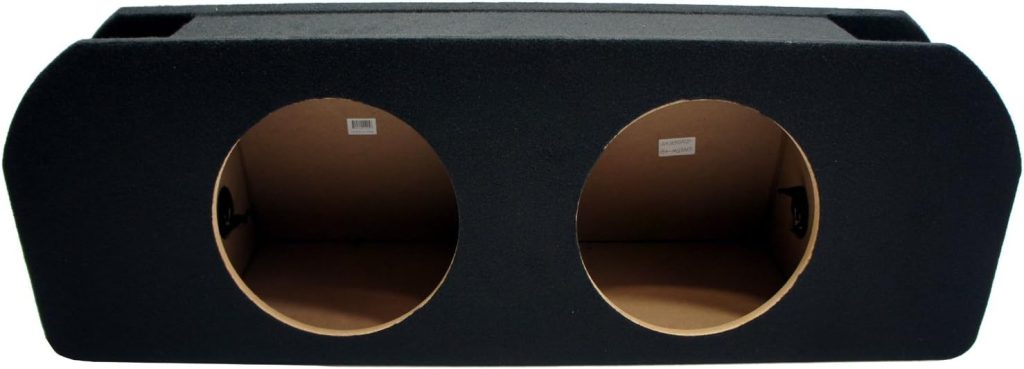 American Sound Connection Compatible with 2015 - UP Ford Mustang Coupe Dual 10 Custom Sub Box Subwoofer Enclosure