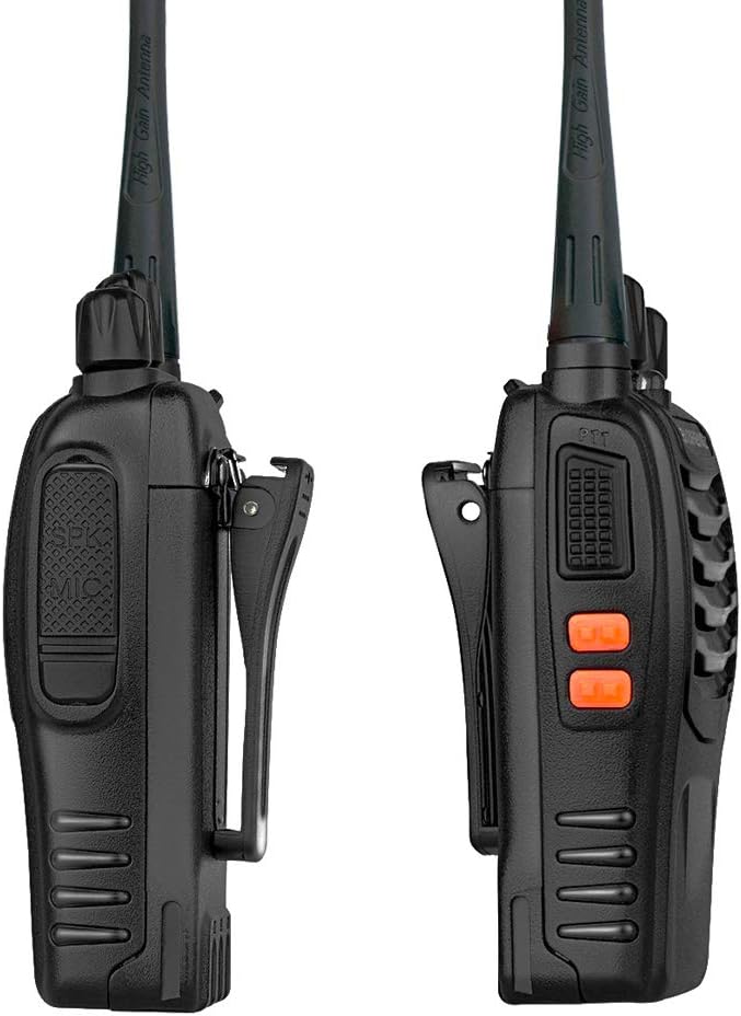 Retevis RT22 Two Way Radio Long Range Rechargeable,Portable 2 Way  Radio,Handsfree Walkie Talkie for Adults Cruises Hiking (4 Pack)