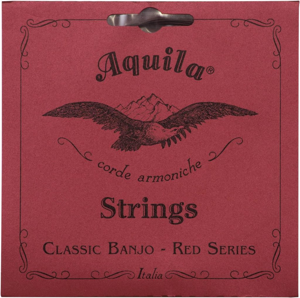 Aquila Red Series AQ-11B Banjo Strings – Medium Tension DBGDG-Set of 5