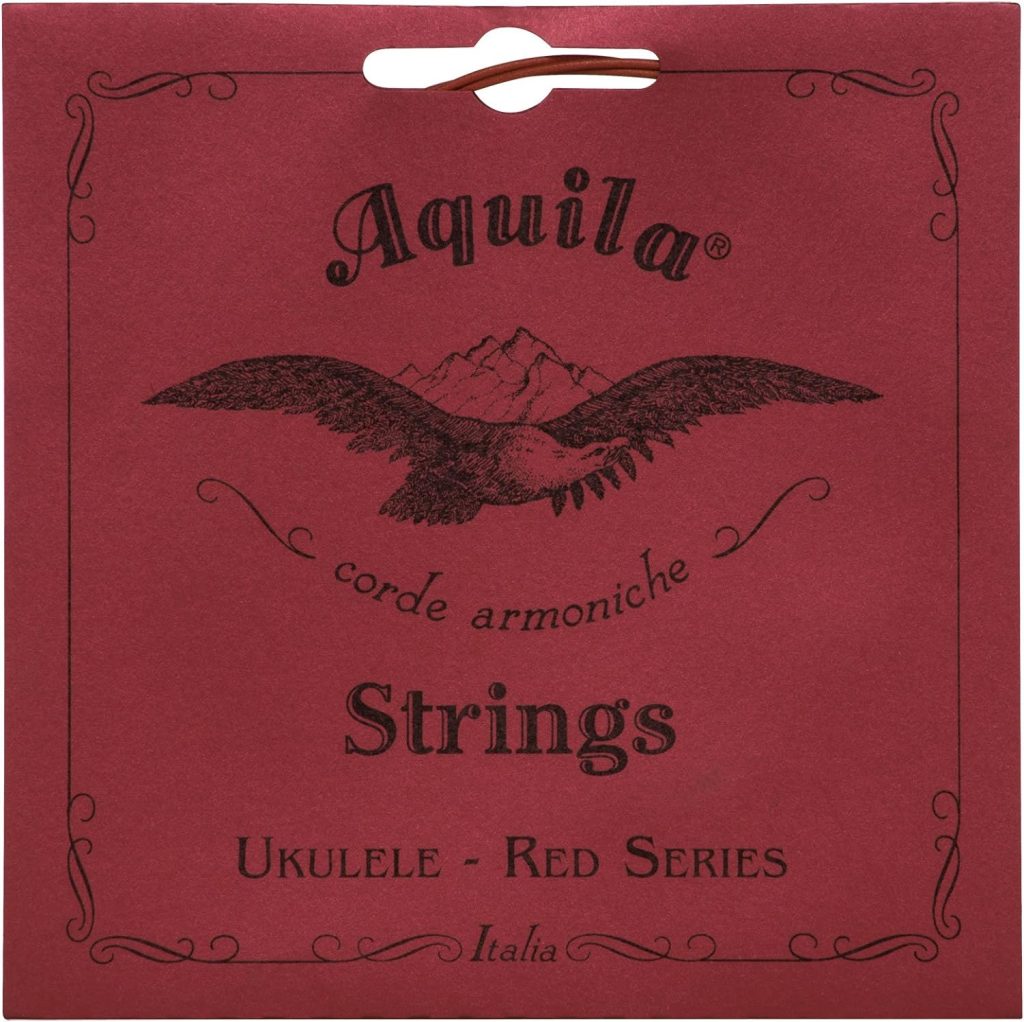 Aquila Red Series AQ-86 Concert Ukulele Strings - Low G - 1 Set of 4