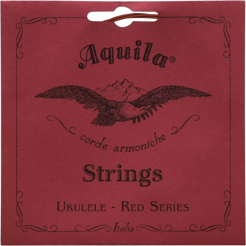 Aquila Red Series AQ-88 Tenor Ukulele Strings - Low G - 1 Set of 4