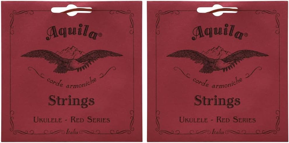 Aquila Red Series AQ-88 Tenor Ukulele Strings - Low G - 1 Set of 4