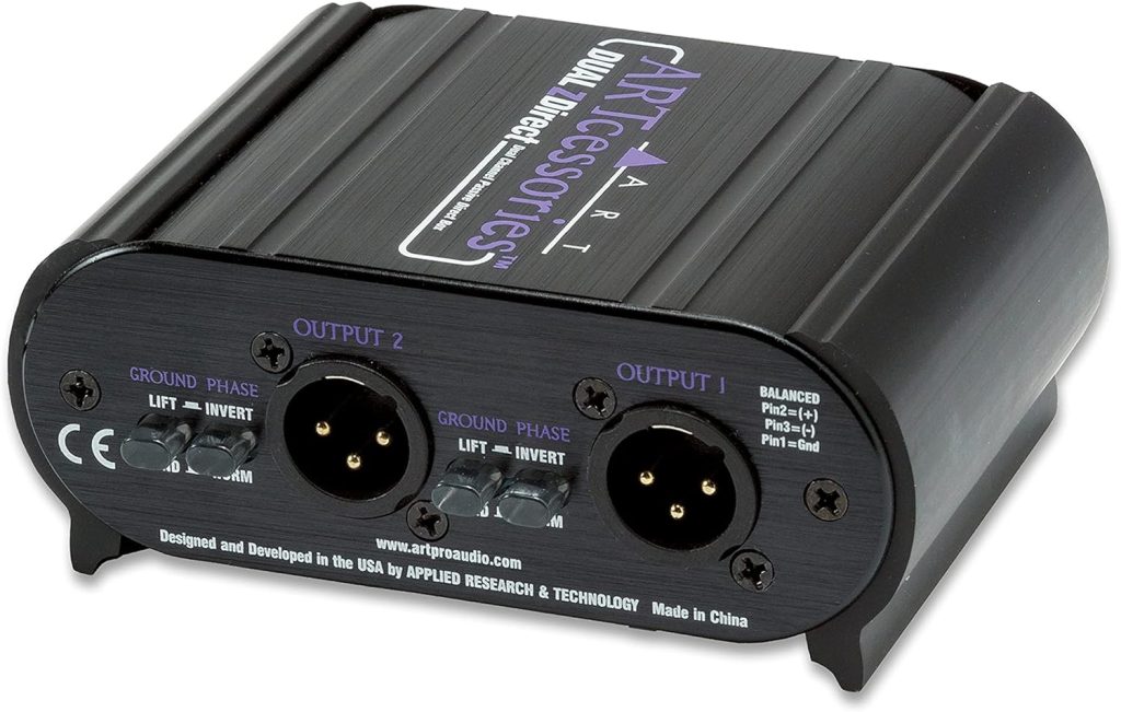 ART DualZDirect Dual Professional Passive Direct Box