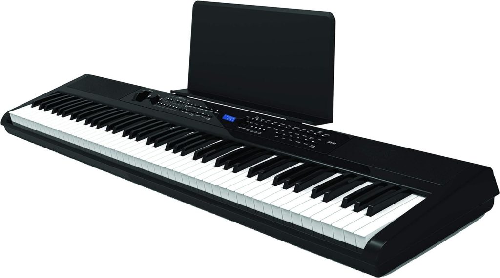 Artesia PE-88 | 88 Key Digital Piano with Semi Weighted Action  Built In Speakers + 130 Premium 3D/3 Layer Voices  100 Rhythms Fully Orchestrated + Power Supply + Sustain Pedal + Teaching Software