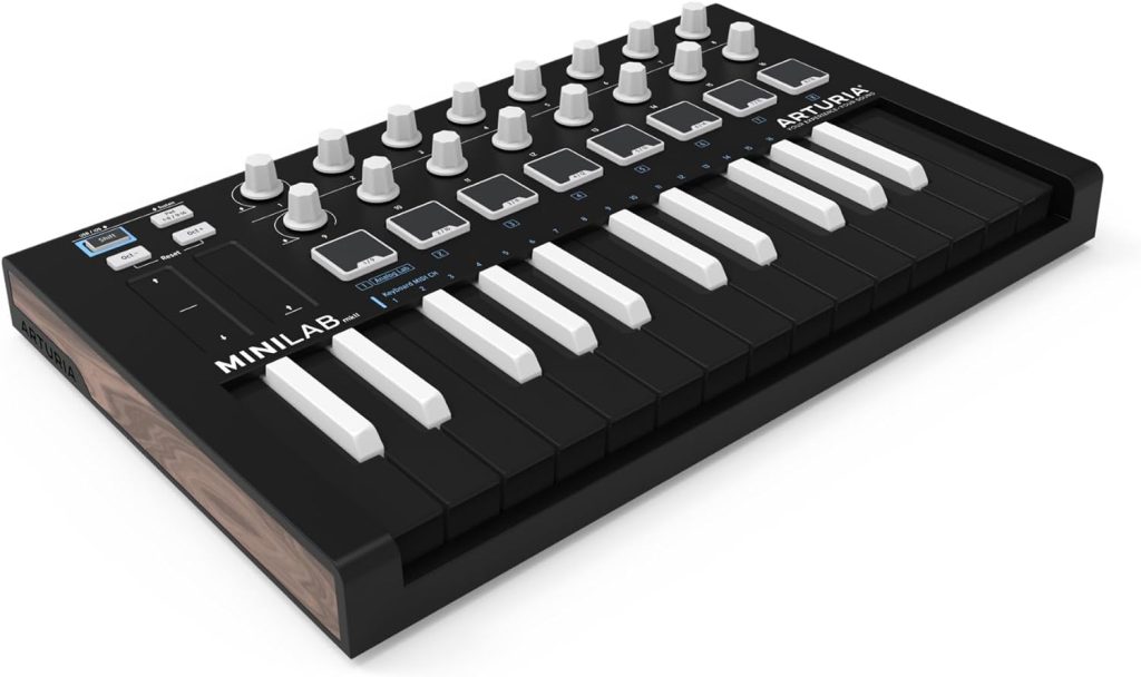 Arturia MiniLab MKII Inverted MIDI Controller Black