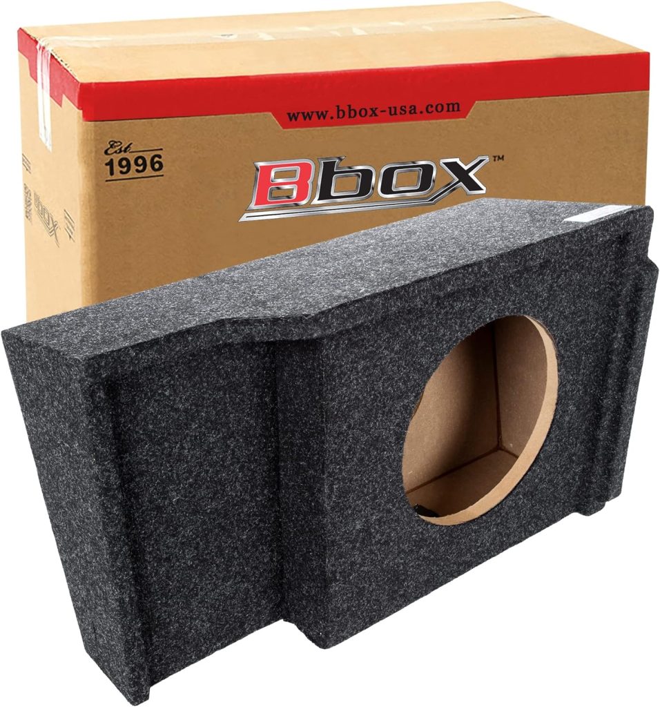Atrend Bbox Single Sealed 10 Inch Subwoofer Enclosure - Accu-Tuned Sealed Subwoofer Boxes - Subwoofer Box Improves Audio Quality, Sound  Bass - Fits 1999-2007 Chevrolet/GMC Silverado/Sierra Extended Cab