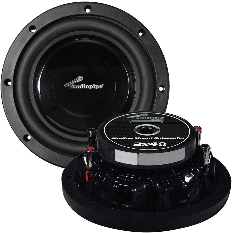 Audiopipe TSFA80 8 Shallow Mount Subwoofer Sold Each