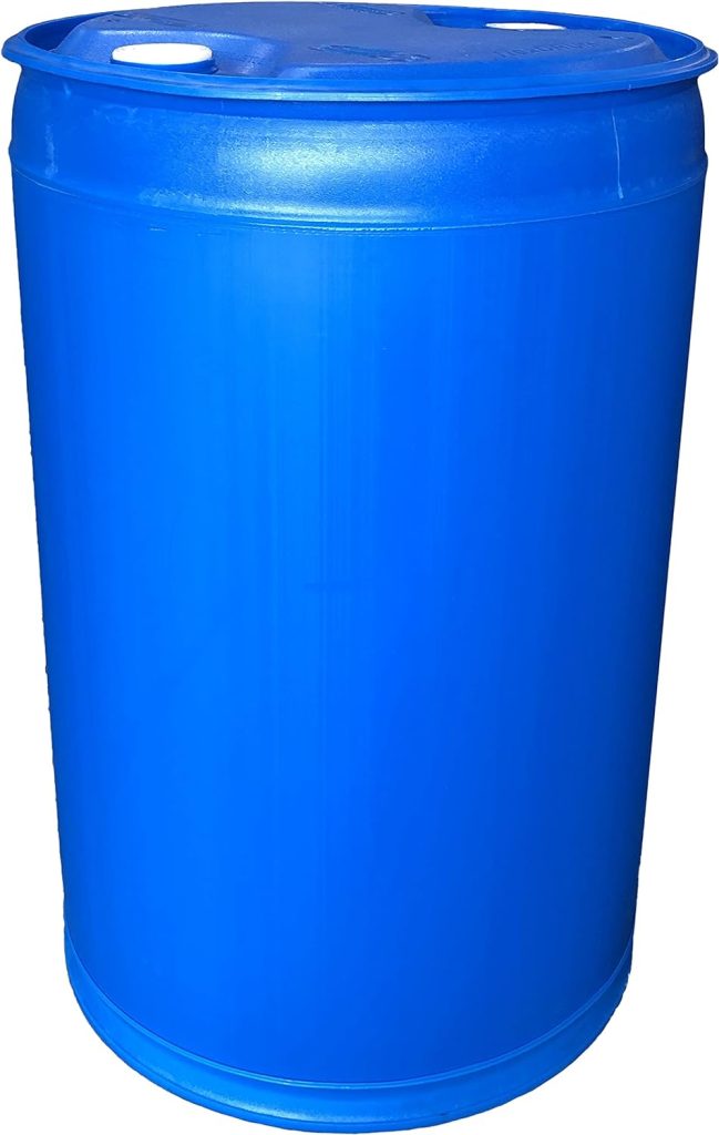 Augason Farms Water Storage Barrel 55-Gallon Drum