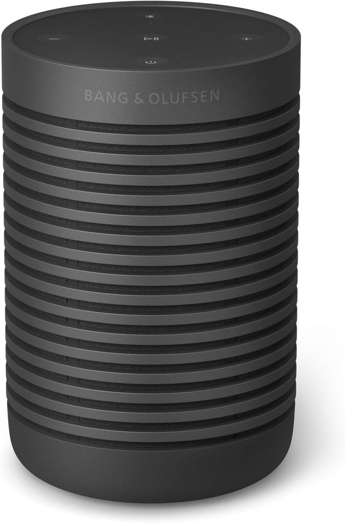 Bang  Olufsen Beosound Explore - Wireless Portable Outdoor Bluetooth speaker, IP 67 Dustproof and Waterproof, Anthracite