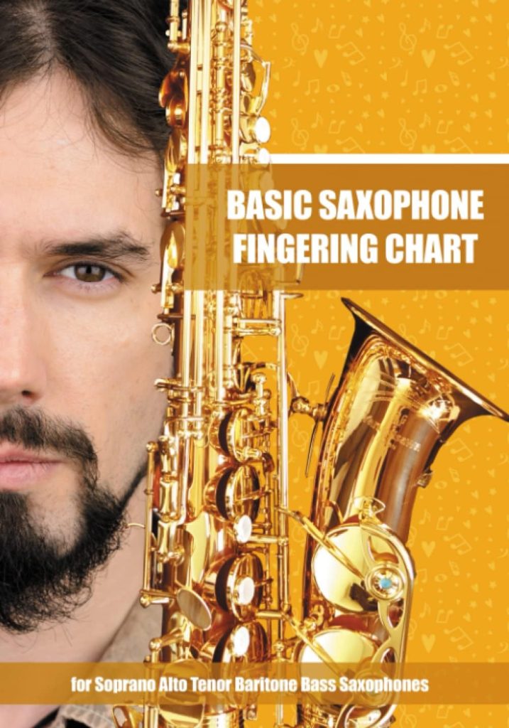 Basic Saxophone Fingering Chart: for Soprano, Alto, Tenor, Baritone, Bass Saxophones