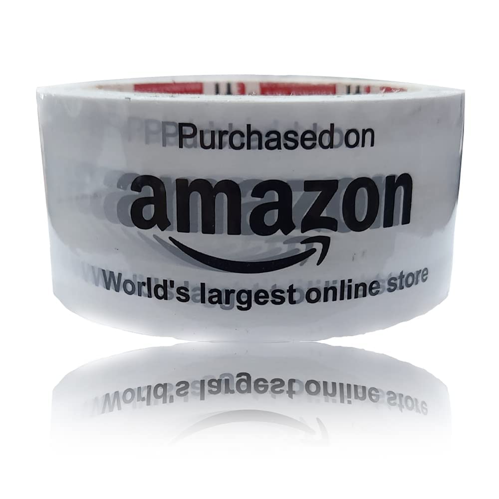 BBRATS Amazon Brand, Packaging Milky White BOPP Tape ROLL for Ecommerce, Office, Packaging, 2 inch Width 65 Meters Long (Pack of 1 Roll) | Cello Tape for Packing Shipment in Box