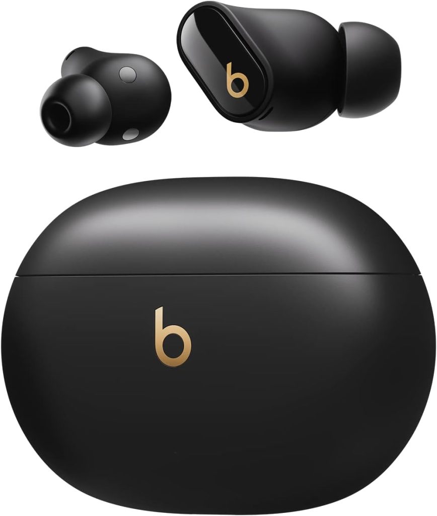Beats Studio Buds + True Wireless Noise Cancelling Earbuds - Black/Gold (Renewed)