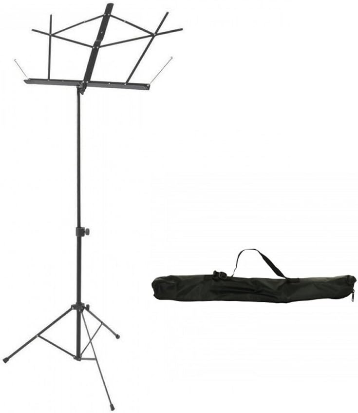 Best Adjustable Sheet Music Metal Stand - Includes Carry Bag With Adjustable Strap - Perfect for Students - Voice, Flute, Violin Players