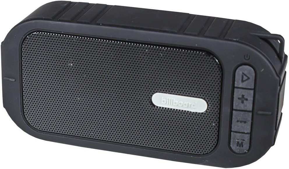 billboard Water-Resistant Bluetooth Speaker, Black