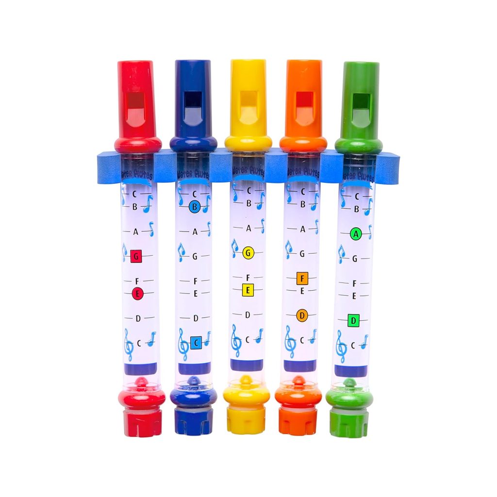 Bizzu Musical Bath Flutes, Toddler Bath Toys, Water Toys for Toddler Bath Time Play
