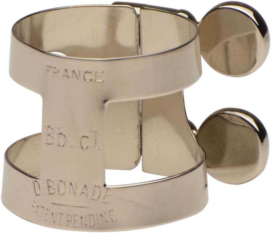 Bonade Bb Clarinet Ligature - Inverted, Silver Plated - 2250US