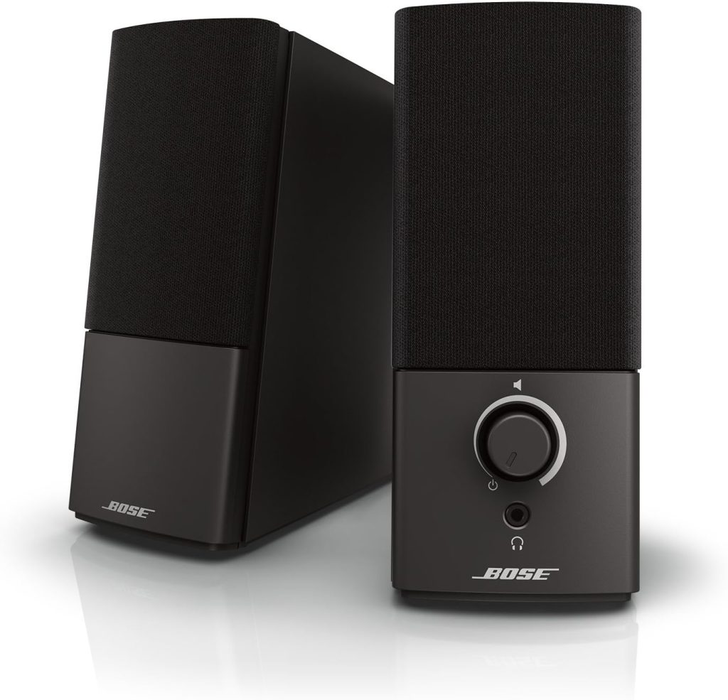 Bose Companion 2 Series III Multimedia Speakers - for PC (with 3.5mm AUX  PC Input) Black