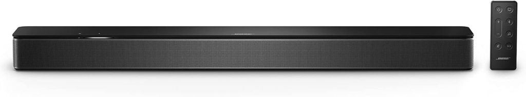Bose Smart Soundbar 300, Bluetooth Wireless Sound Bar for TV with Built-In Microphone and Alexa Voice Control, Black