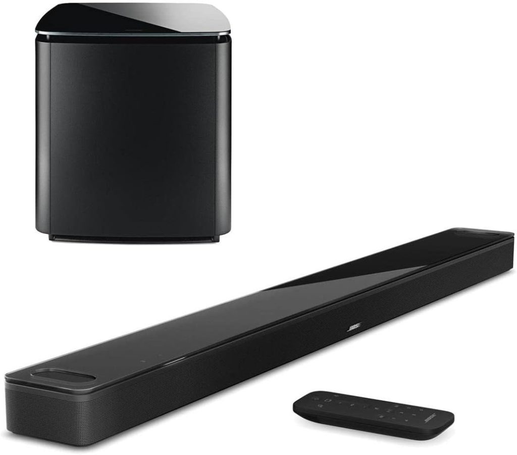 Bose Smart Soundbar 900 with Bass Module 700 for Soundbar, Black