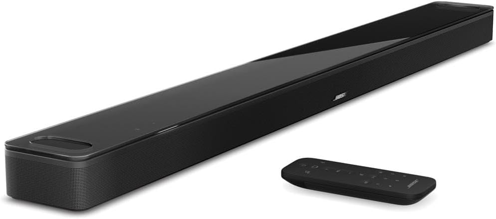 Bose Smart Ultra Dolby Atmos Soundbar Speaker, Black, Bundle Bass Module 700, Sound Bar for Home Audio Speaker TV Wireless, Bluetooth, WiFi, Alexa, Google and Voice Control