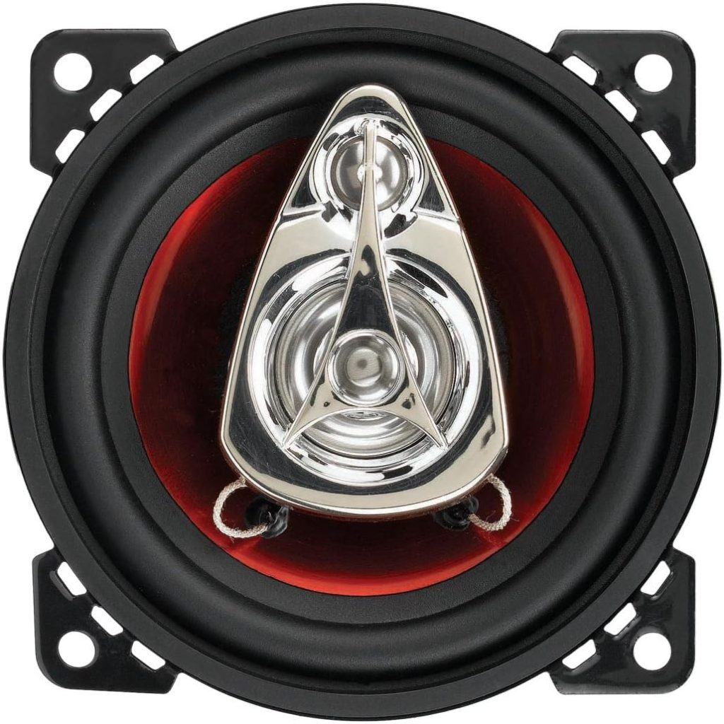 BOSS Audio Systems CH3220B Chaos Series 3.5 Inch Car Stereo Door Speakers - 140 Watts Max, 2 Way, Full Range Audio, Tweeters, Coaxial, Sold in Pairs