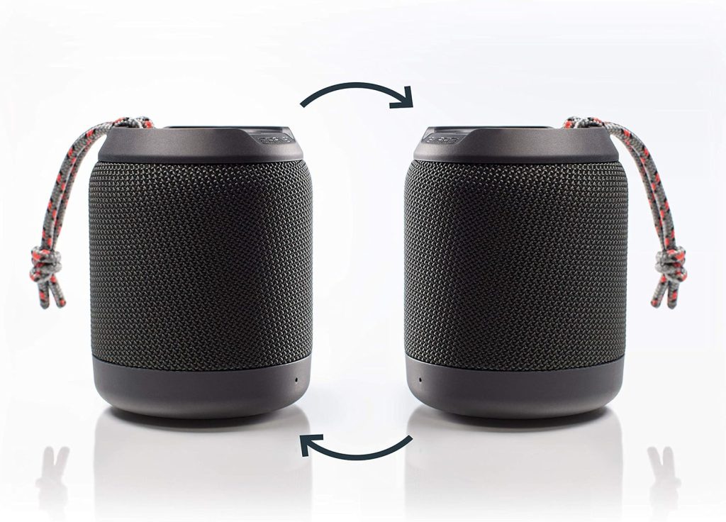 Braven BRV-Mini - Waterproof Pairing Speaker - Rugged Portable Wireless Speaker - 12 Hours of Playtime - Red (604203555)