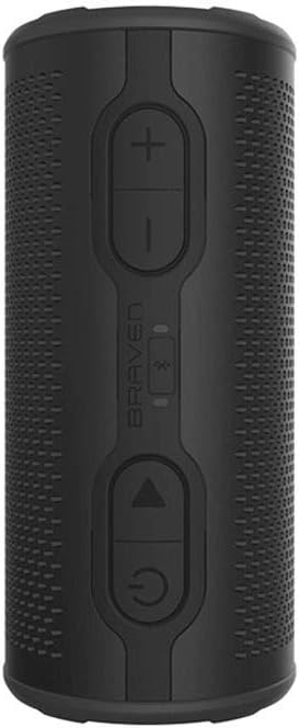 Braven STRYDE 360 Waterproof Bluetooth Speaker - Black (Renewed)
