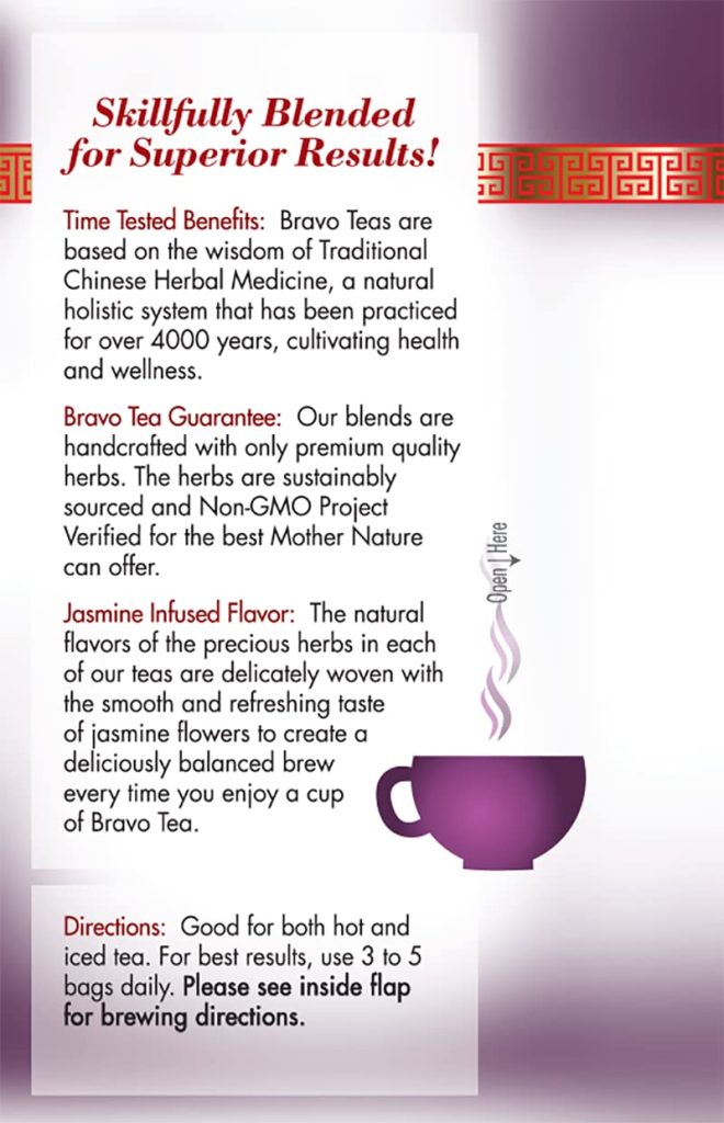 Bravo Tea Kidney Strong Herbal Tea Caffeine Free, 20 Tea Bags