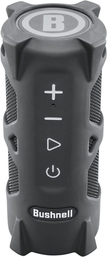 Bushnell Outdoorsman Bluetooth Speaker, Bite Magnetic Mount, Rugged Rubber Armor
