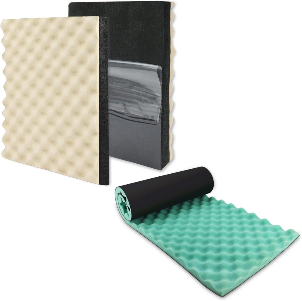 BXI Soundproofing Self-adhesive Closed Cell Foam  Double Noise Insulation Sound Proof Foam Panel