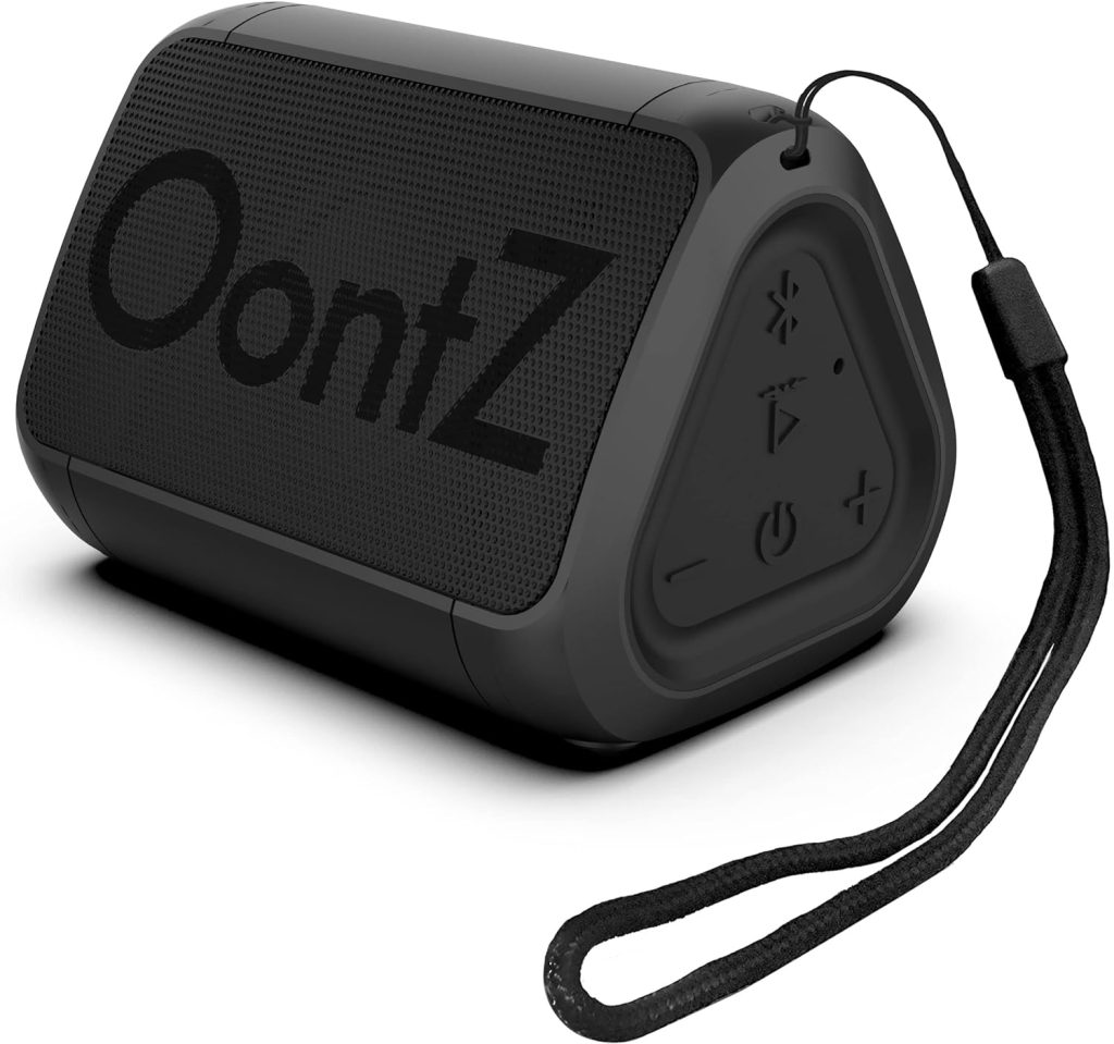 Cambridge Soundworks OontZ Angle Solo Bluetooth Portable Speaker, Compact Size, Surprisingly Loud Volume  Bass, 100 Foot Wireless Range, IPX5, Perfect Travel Speaker, Bluetooth Speakers (Black)